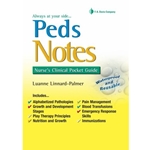 PEDS NOTES:NURSE'S CLINICAL POCKET GDE.