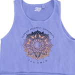 BLUE 84 CROPPED RINGSPUN TANK