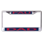 FAU DAD LICENSE PLATE FRAME