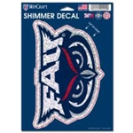FAU SHIMMERING DECAL 5" X 7"