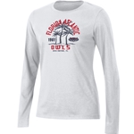 GEAR LADIES WHITE RELAXED LS TEE