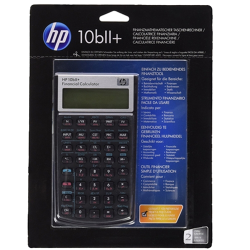 Booksmart - HP 10BII Financial Calculator