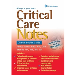 CRITICAL CARE NOTES