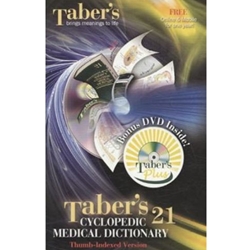 TABER'S CYCLOPEDIC MED.DICT,INDX-W/DVDS