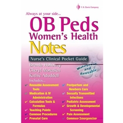 OB/PEDS WOMAN'S HEALTH NOTES