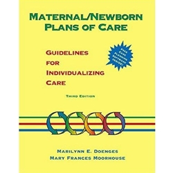 MATERNAL/NEWBORN PLANS OF CARE-W/3'DISK