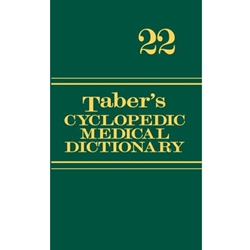 TABER'S CYCLOPEDIC MEDICAL DICTIONARY, INDEXED W/DVD