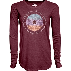 BLUE 84 LADIES TRI-BLEND LONG SLEEVE