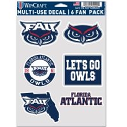 FAU MULTI-USE 6 DECAL FAN PACK