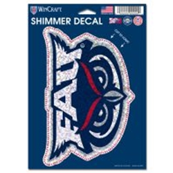 FAU SHIMMERING DECAL 5" X 7"