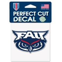 FAU PERFECT CUT COLOR DECAL 4" X 4"