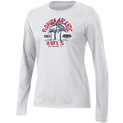 GEAR LADIES WHITE RELAXED LS TEE