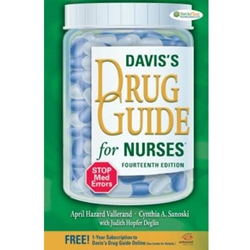 DAVIS'S DRUG GUIDE F/NURSES