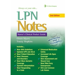 LPN NOTES:NURSE'S CLINICAL POCKET GUIDE