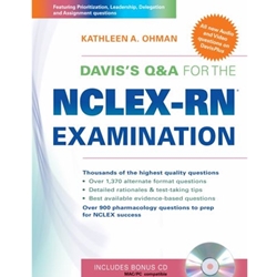 DAVIS'S Q & A FOR NCLEX-RN EXAM (W/CD) (P)